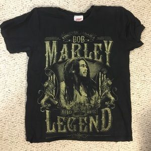2/$25 Bob Marley band t-shirt medium